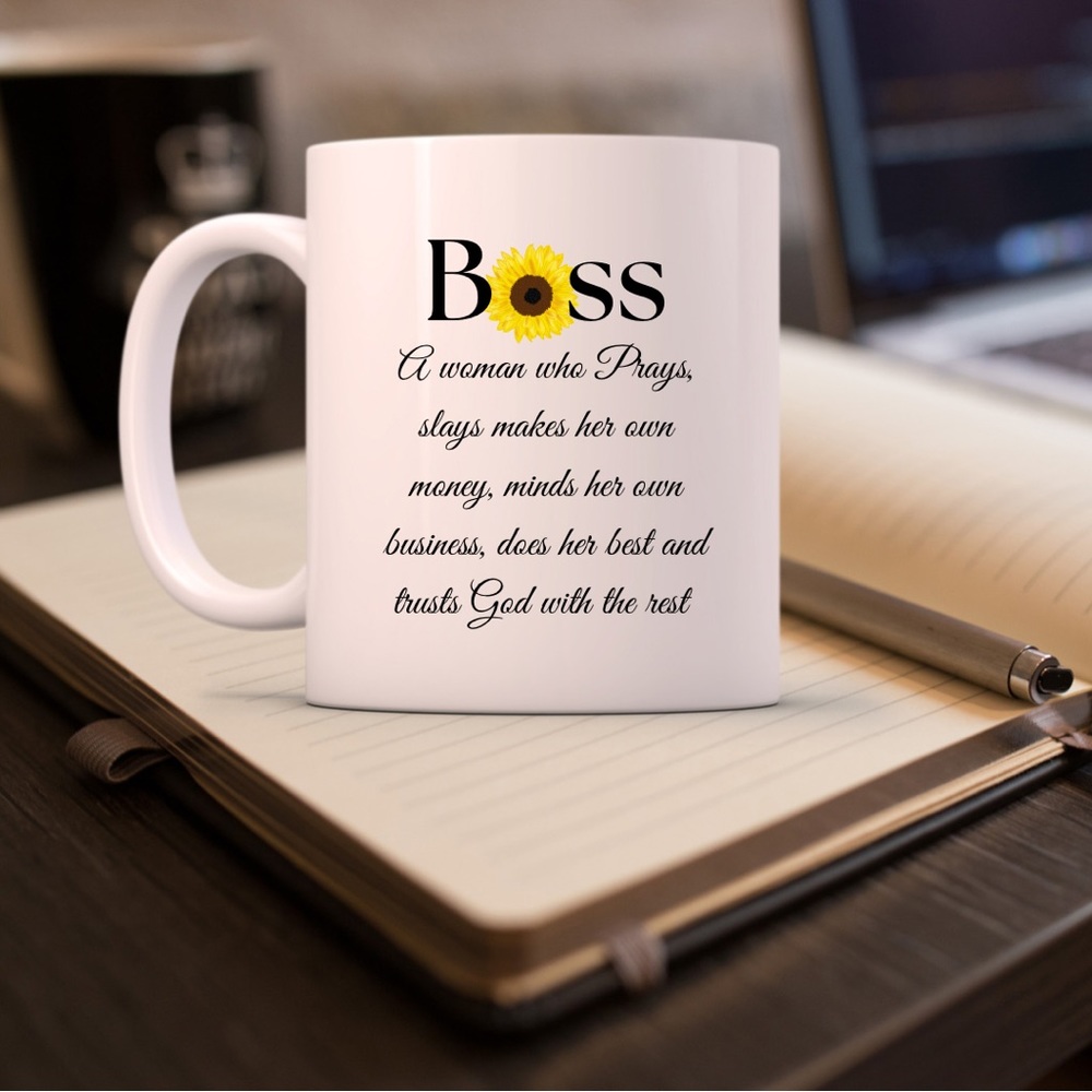Boss Coffee Tea Cocoa  Mug